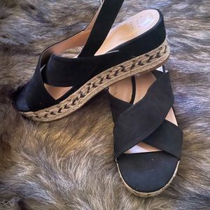 Black and Tan wedges